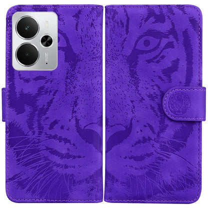 Tiger Embossing Pattern Flip Leather Phone Case, For Realme 16 5G, For Realme 16 Pro+ 5G, For Realme 16 Pro 5G, For Realme 15T 5G, For Realme Narzo 80 Lite 4G / C71 India, For Realme 15 5G / Realme 15 Pro 5G, For Realme 14, For Realme Neo7 SE          ...