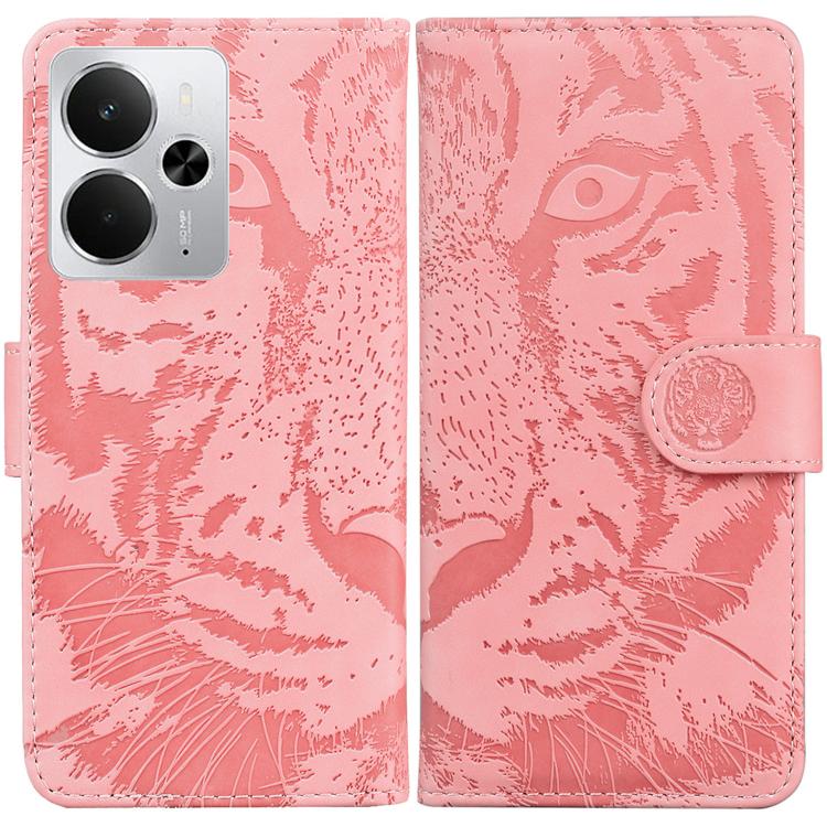 Tiger Embossing Pattern Flip Leather Phone Case, For Realme 16 5G, For Realme 16 Pro+ 5G, For Realme 16 Pro 5G, For Realme 15T 5G, For Realme Narzo 80 Lite 4G / C71 India, For Realme 15 5G / Realme 15 Pro 5G, For Realme 14, For Realme Neo7 SE          ...