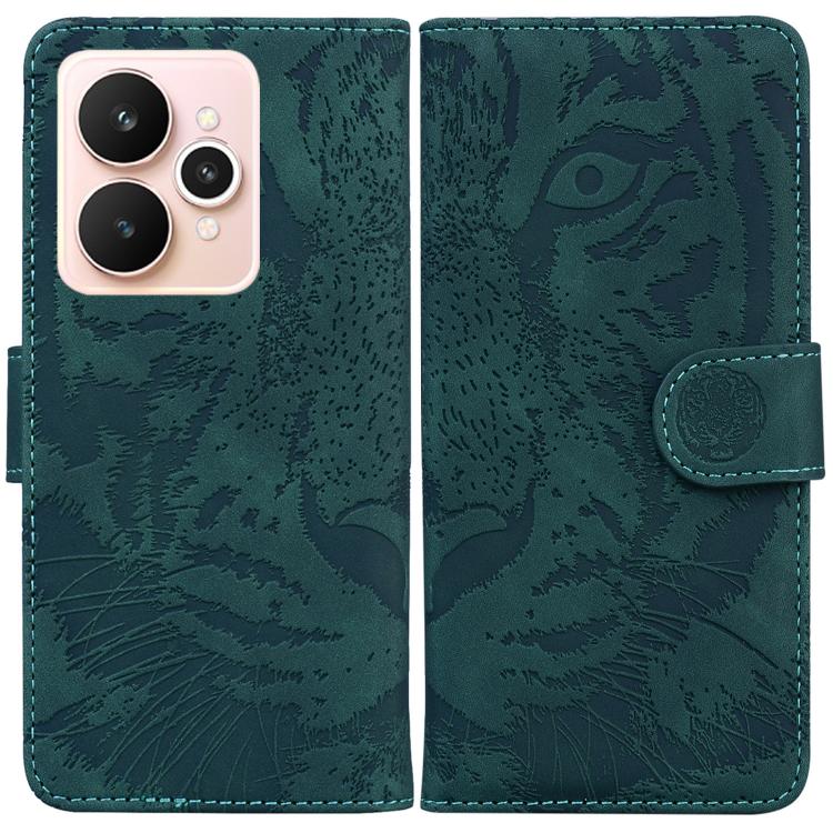 Tiger Embossing Pattern Flip Leather Phone Case, For Realme 16 5G, For Realme 16 Pro+ 5G, For Realme 16 Pro 5G, For Realme 15T 5G, For Realme Narzo 80 Lite 4G / C71 India, For Realme 15 5G / Realme 15 Pro 5G, For Realme 14, For Realme Neo7 SE          ...