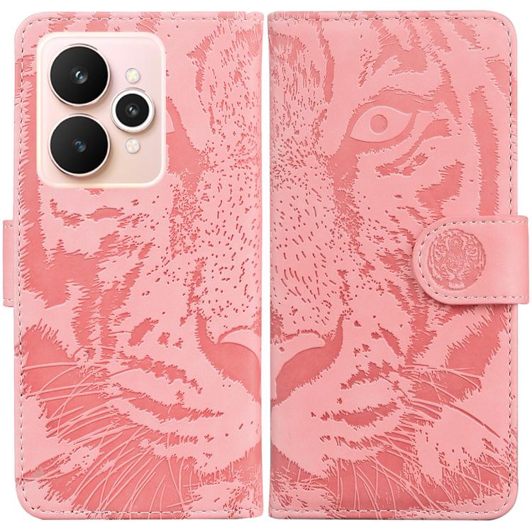 Tiger Embossing Pattern Flip Leather Phone Case, For Realme 16 5G, For Realme 16 Pro+ 5G, For Realme 16 Pro 5G, For Realme 15T 5G, For Realme Narzo 80 Lite 4G / C71 India, For Realme 15 5G / Realme 15 Pro 5G, For Realme 14, For Realme Neo7 SE          ...