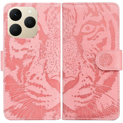 Tiger Embossing Pattern Flip Leather Phone Case, For Realme 16 5G, For Realme 16 Pro+ 5G, For Realme 16 Pro 5G, For Realme 15T 5G, For Realme Narzo 80 Lite 4G / C71 India, For Realme 15 5G / Realme 15 Pro 5G, For Realme 14, For Realme Neo7 SE          ...