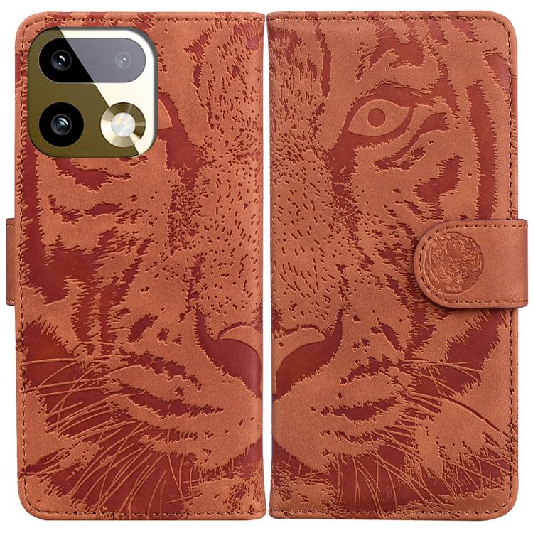 Tiger Embossing Pattern Flip Leather Phone Case, For Realme 16 5G, For Realme 16 Pro+ 5G, For Realme 16 Pro 5G, For Realme 15T 5G, For Realme Narzo 80 Lite 4G / C71 India, For Realme 15 5G / Realme 15 Pro 5G, For Realme 14, For Realme Neo7 SE          ...