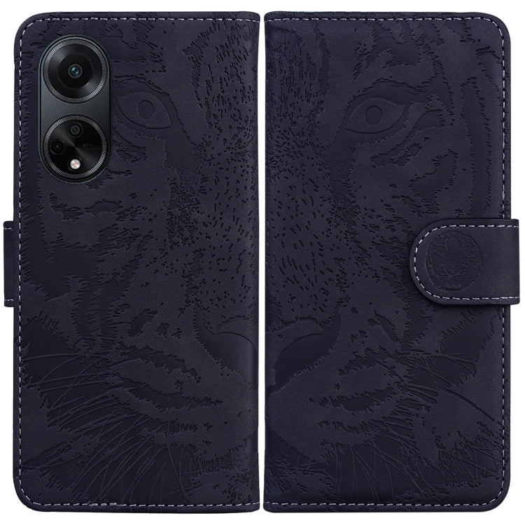 Tiger Embossing Pattern Flip Leather Phone Case, For OPPO A60 4G, For OPPO A3 Pro 5G, For OPPO F25 Pro 5G Global, For OPPO Reno11 F Global, For OPPO Reno11 Global, For OPPO Reno11 Pro 5G Global, For OPPO A59 5G / A2M, For OPPO A38 4G / A18             ...
