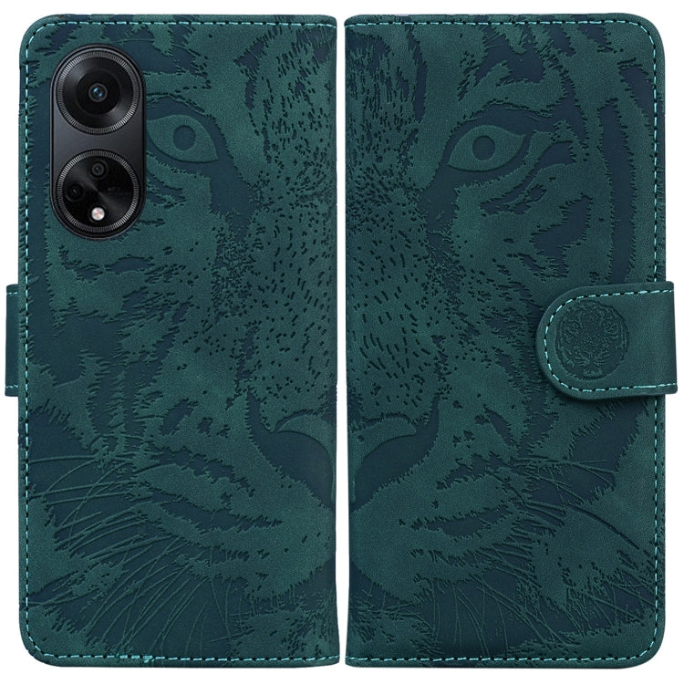 Tiger Embossing Pattern Flip Leather Phone Case, For OPPO A60 4G, For OPPO A3 Pro 5G, For OPPO F25 Pro 5G Global, For OPPO Reno11 F Global, For OPPO Reno11 Global, For OPPO Reno11 Pro 5G Global, For OPPO A59 5G / A2M, For OPPO A38 4G / A18             ...