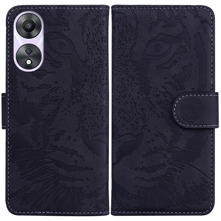 Tiger Embossing Pattern Flip Leather Phone Case, For OPPO A60 4G, For OPPO A3 Pro 5G, For OPPO F25 Pro 5G Global, For OPPO Reno11 F Global, For OPPO Reno11 Global, For OPPO Reno11 Pro 5G Global, For OPPO A59 5G / A2M, For OPPO A38 4G / A18             ...