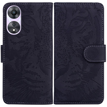 Tiger Embossing Pattern Flip Leather Phone Case, For OPPO A60 4G, For OPPO A3 Pro 5G, For OPPO F25 Pro 5G Global, For OPPO Reno11 F Global, For OPPO Reno11 Global, For OPPO Reno11 Pro 5G Global, For OPPO A59 5G / A2M, For OPPO A38 4G / A18             ...
