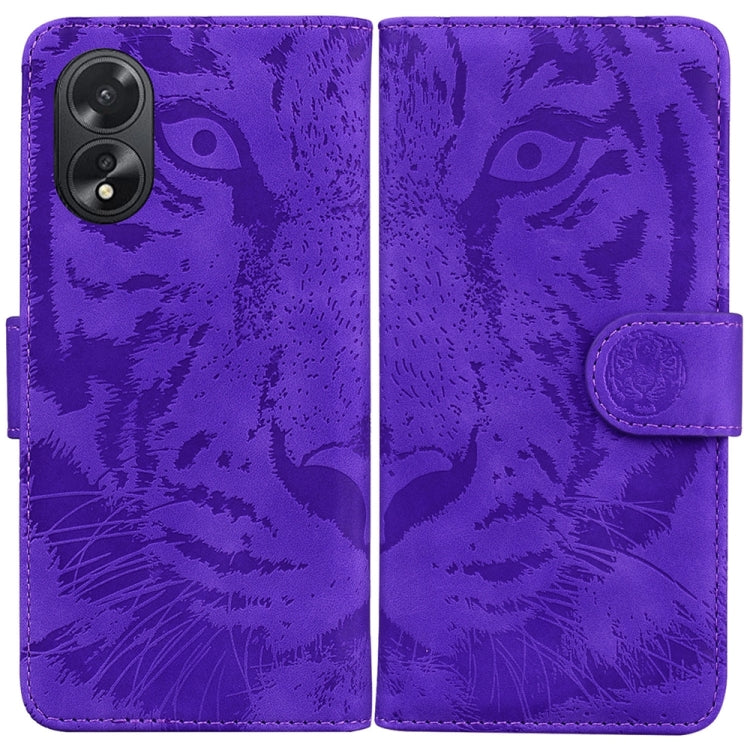 Tiger Embossing Pattern Flip Leather Phone Case, For OPPO A60 4G, For OPPO A3 Pro 5G, For OPPO F25 Pro 5G Global, For OPPO Reno11 F Global, For OPPO Reno11 Global, For OPPO Reno11 Pro 5G Global, For OPPO A59 5G / A2M, For OPPO A38 4G / A18             ...