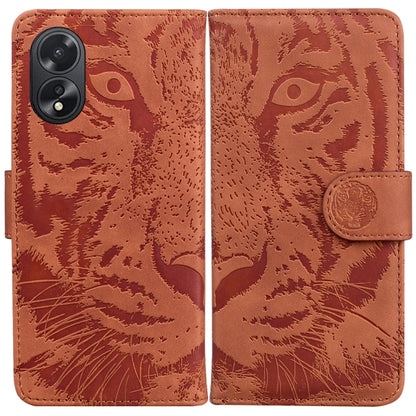 Tiger Embossing Pattern Flip Leather Phone Case, For OPPO A60 4G, For OPPO A3 Pro 5G, For OPPO F25 Pro 5G Global, For OPPO Reno11 F Global, For OPPO Reno11 Global, For OPPO Reno11 Pro 5G Global, For OPPO A59 5G / A2M, For OPPO A38 4G / A18             ...