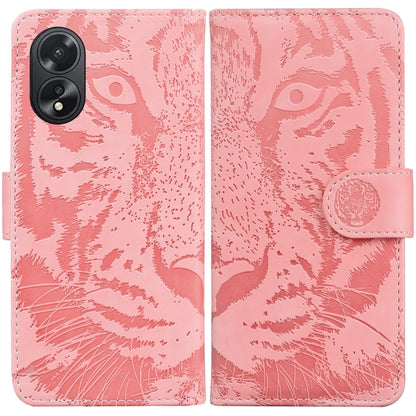 Tiger Embossing Pattern Flip Leather Phone Case, For OPPO A60 4G, For OPPO A3 Pro 5G, For OPPO F25 Pro 5G Global, For OPPO Reno11 F Global, For OPPO Reno11 Global, For OPPO Reno11 Pro 5G Global, For OPPO A59 5G / A2M, For OPPO A38 4G / A18             ...