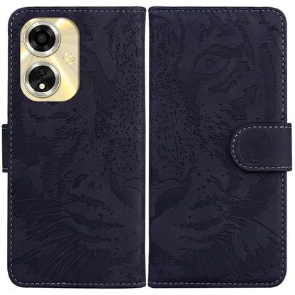 Tiger Embossing Pattern Flip Leather Phone Case, For OPPO A60 4G, For OPPO A3 Pro 5G, For OPPO F25 Pro 5G Global, For OPPO Reno11 F Global, For OPPO Reno11 Global, For OPPO Reno11 Pro 5G Global, For OPPO A59 5G / A2M, For OPPO A38 4G / A18             ...