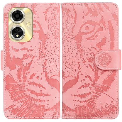 Tiger Embossing Pattern Flip Leather Phone Case, For OPPO A60 4G, For OPPO A3 Pro 5G, For OPPO F25 Pro 5G Global, For OPPO Reno11 F Global, For OPPO Reno11 Global, For OPPO Reno11 Pro 5G Global, For OPPO A59 5G / A2M, For OPPO A38 4G / A18             ...