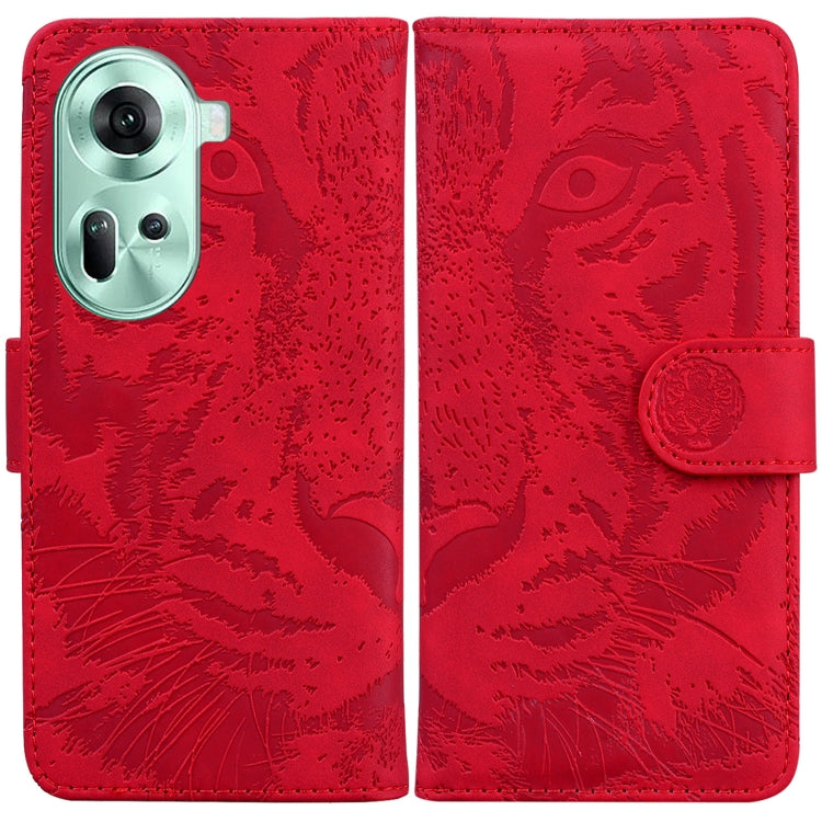 Tiger Embossing Pattern Flip Leather Phone Case, For OPPO A60 4G, For OPPO A3 Pro 5G, For OPPO F25 Pro 5G Global, For OPPO Reno11 F Global, For OPPO Reno11 Global, For OPPO Reno11 Pro 5G Global, For OPPO A59 5G / A2M, For OPPO A38 4G / A18             ...