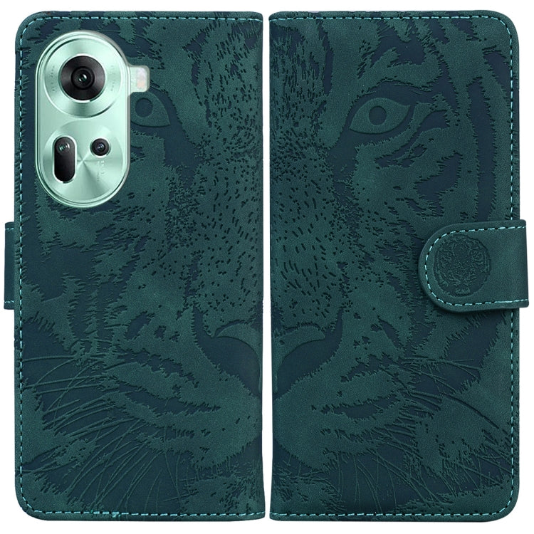 Tiger Embossing Pattern Flip Leather Phone Case, For OPPO A60 4G, For OPPO A3 Pro 5G, For OPPO F25 Pro 5G Global, For OPPO Reno11 F Global, For OPPO Reno11 Global, For OPPO Reno11 Pro 5G Global, For OPPO A59 5G / A2M, For OPPO A38 4G / A18             ...