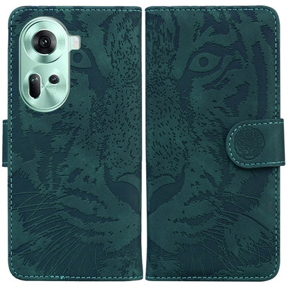 Tiger Embossing Pattern Flip Leather Phone Case, For OPPO A60 4G, For OPPO A3 Pro 5G, For OPPO F25 Pro 5G Global, For OPPO Reno11 F Global, For OPPO Reno11 Global, For OPPO Reno11 Pro 5G Global, For OPPO A59 5G / A2M, For OPPO A38 4G / A18             ...