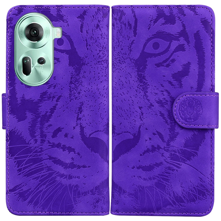 Tiger Embossing Pattern Flip Leather Phone Case, For OPPO A60 4G, For OPPO A3 Pro 5G, For OPPO F25 Pro 5G Global, For OPPO Reno11 F Global, For OPPO Reno11 Global, For OPPO Reno11 Pro 5G Global, For OPPO A59 5G / A2M, For OPPO A38 4G / A18             ...