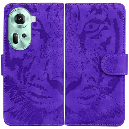 Tiger Embossing Pattern Flip Leather Phone Case, For OPPO A60 4G, For OPPO A3 Pro 5G, For OPPO F25 Pro 5G Global, For OPPO Reno11 F Global, For OPPO Reno11 Global, For OPPO Reno11 Pro 5G Global, For OPPO A59 5G / A2M, For OPPO A38 4G / A18             ...