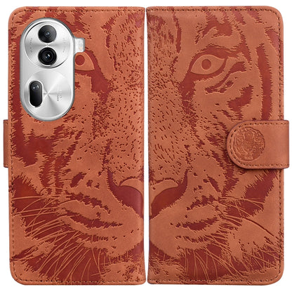 Tiger Embossing Pattern Flip Leather Phone Case, For OPPO A60 4G, For OPPO A3 Pro 5G, For OPPO F25 Pro 5G Global, For OPPO Reno11 F Global, For OPPO Reno11 Global, For OPPO Reno11 Pro 5G Global, For OPPO A59 5G / A2M, For OPPO A38 4G / A18             ...