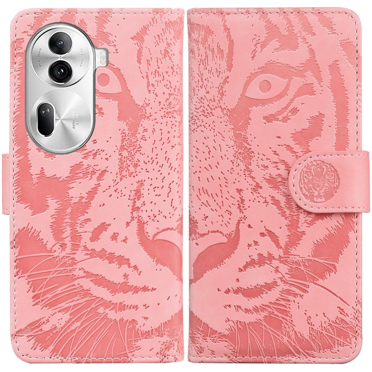 Tiger Embossing Pattern Flip Leather Phone Case, For OPPO A60 4G, For OPPO A3 Pro 5G, For OPPO F25 Pro 5G Global, For OPPO Reno11 F Global, For OPPO Reno11 Global, For OPPO Reno11 Pro 5G Global, For OPPO A59 5G / A2M, For OPPO A38 4G / A18             ...