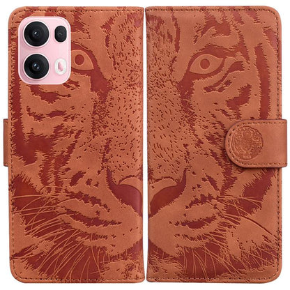 Tiger Embossing Pattern Flip Leather Phone Case, For OPPO A6 / A6s / A6t / A6x 4G / 5G Global, For OPPO Reno15 Pro Max 5G / Reno15 Pro India, For OPPO Reno15 Pro 5G / Reno15 Pro Mini 5G, For OPPO Reno15 F 5G Global, For OPPO Reno15 5G Global           ...