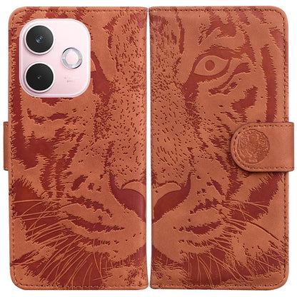 Tiger Embossing Pattern Flip Leather Phone Case, For OPPO A6 / A6s / A6t / A6x 4G / 5G Global, For OPPO Reno15 Pro Max 5G / Reno15 Pro India, For OPPO Reno15 Pro 5G / Reno15 Pro Mini 5G, For OPPO Reno15 F 5G Global, For OPPO Reno15 5G Global           ...