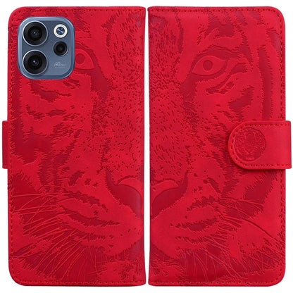 Tiger Embossing Pattern Flip Leather Phone Case, For OPPO A6 / A6s / A6t / A6x 4G / 5G Global, For OPPO Reno15 Pro Max 5G / Reno15 Pro India, For OPPO Reno15 Pro 5G / Reno15 Pro Mini 5G, For OPPO Reno15 F 5G Global, For OPPO Reno15 5G Global           ...