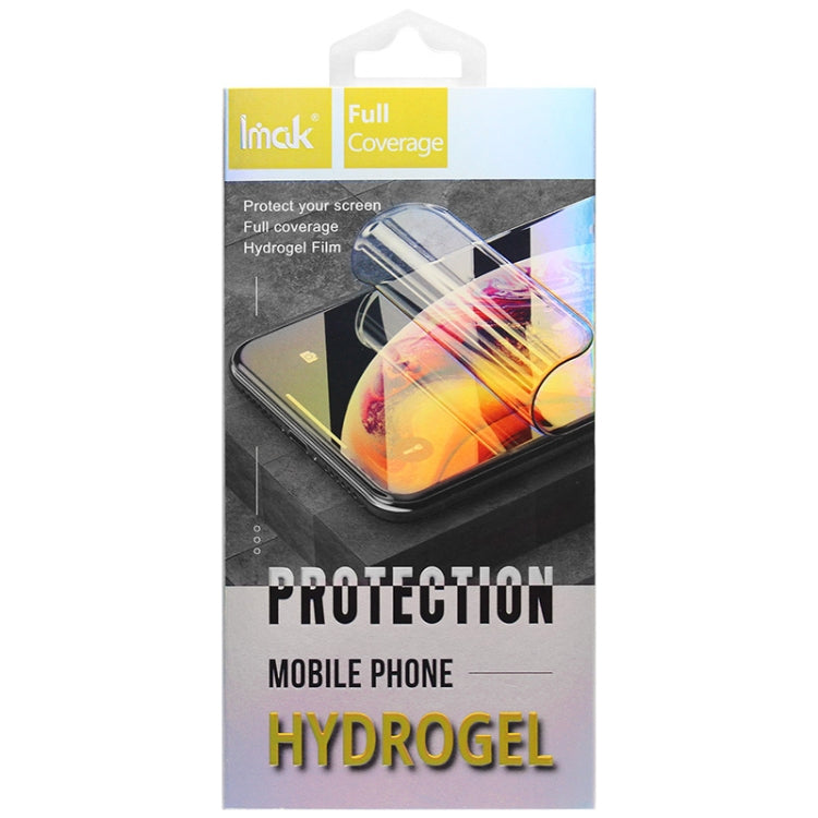 1 Sets imak Curved Full Screen Hydrogel Film Front + Back Film Set, For Motorola Razr 40 Ultra