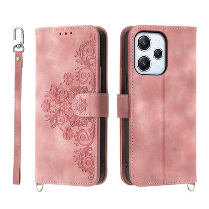 Skin-feel Flowers Embossed Wallet Leather Phone Case, For Xiaomi Redmi A3, For Xiaomi Redmi Note 13 Pro 4G, For Xiaomi Redmi Note 13 4G, For Xiaomi Poco X6 Pro 5G, For Xiaomi 14 Ultra, For Xiaomi 14 Pro, For Xiaomi 14, For Xiaomi Redmi Note 13 5G      ...