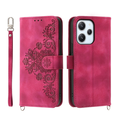 Skin-feel Flowers Embossed Wallet Leather Phone Case, For Xiaomi Redmi A3, For Xiaomi Redmi Note 13 Pro 4G, For Xiaomi Redmi Note 13 4G, For Xiaomi Poco X6 Pro 5G, For Xiaomi 14 Ultra, For Xiaomi 14 Pro, For Xiaomi 14, For Xiaomi Redmi Note 13 5G      ...