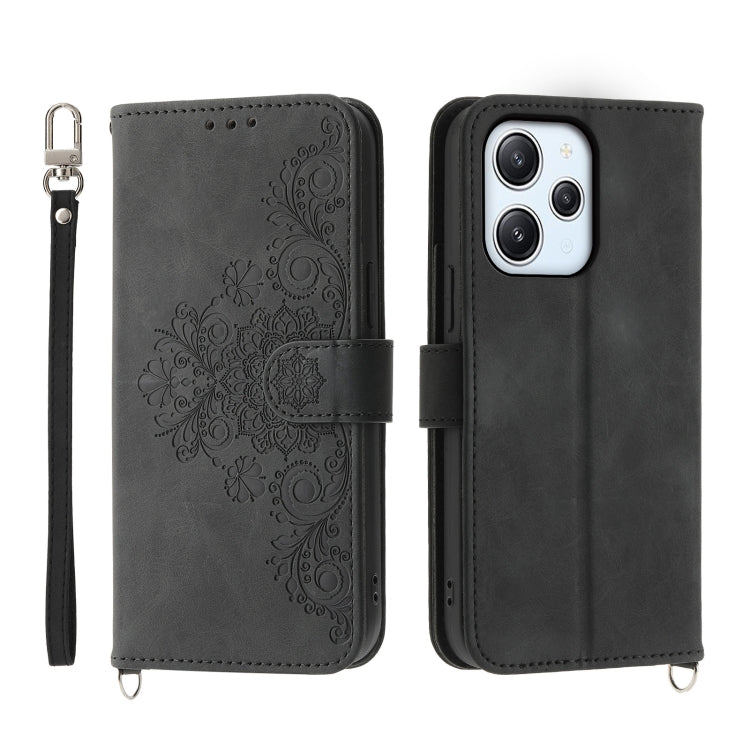 Skin-feel Flowers Embossed Wallet Leather Phone Case, For Xiaomi Redmi A3, For Xiaomi Redmi Note 13 Pro 4G, For Xiaomi Redmi Note 13 4G, For Xiaomi Poco X6 Pro 5G, For Xiaomi 14 Ultra, For Xiaomi 14 Pro, For Xiaomi 14, For Xiaomi Redmi Note 13 5G      ...