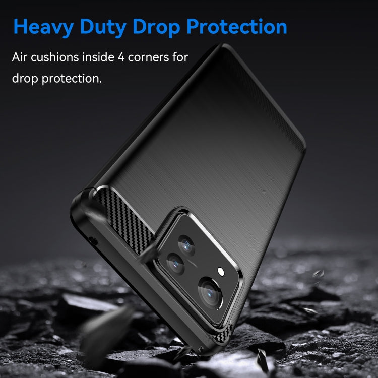 Brushed Texture Carbon Fiber TPU Case, For Asus Zenfone 11 Ultra, For Asus Zenfone 10