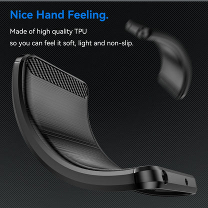 Brushed Texture Carbon Fiber TPU Case, For Asus Zenfone 11 Ultra, For Asus Zenfone 10
