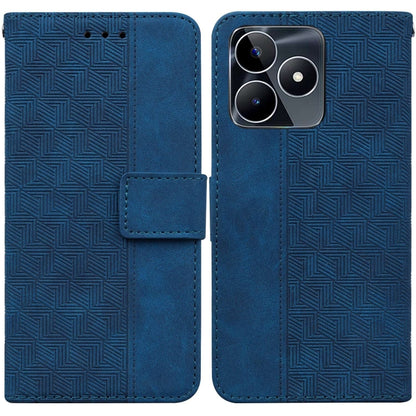 Geometric Embossed Leather Phone Case, For Realme 12+, For Realme 12 Pro+ Global, For Realme C67 4G Global, For Realme 11 4G Global, For Realme 11 5G/Narzo 60 India Version, For Realme 11 5G Global, For Realme 11 Pro / 11 Pro+ / Narzo 60 Pro           ...