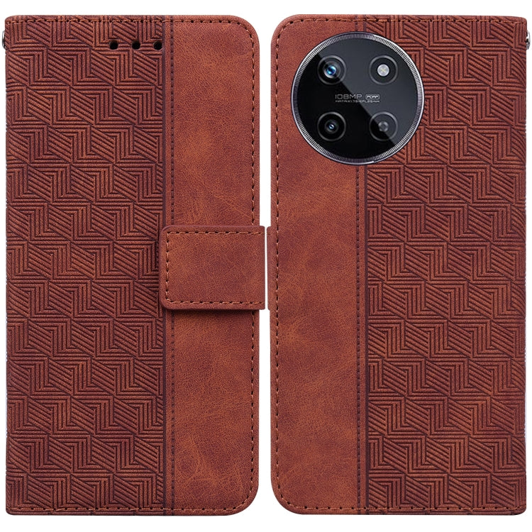 Geometric Embossed Leather Phone Case, For Realme 12+, For Realme 12 Pro+ Global, For Realme C67 4G Global, For Realme 11 4G Global, For Realme 11 5G/Narzo 60 India Version, For Realme 11 5G Global, For Realme 11 Pro / 11 Pro+ / Narzo 60 Pro           ...