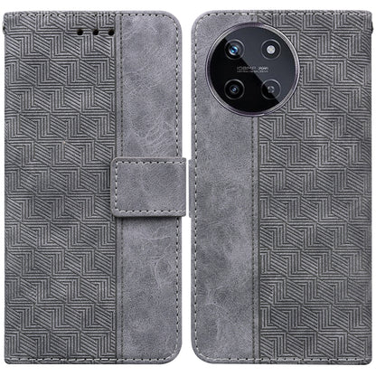 Geometric Embossed Leather Phone Case, For Realme 12+, For Realme 12 Pro+ Global, For Realme C67 4G Global, For Realme 11 4G Global, For Realme 11 5G/Narzo 60 India Version, For Realme 11 5G Global, For Realme 11 Pro / 11 Pro+ / Narzo 60 Pro           ...