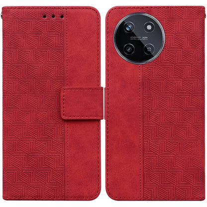 Geometric Embossed Leather Phone Case, For Realme 12+, For Realme 12 Pro+ Global, For Realme C67 4G Global, For Realme 11 4G Global, For Realme 11 5G/Narzo 60 India Version, For Realme 11 5G Global, For Realme 11 Pro / 11 Pro+ / Narzo 60 Pro           ...