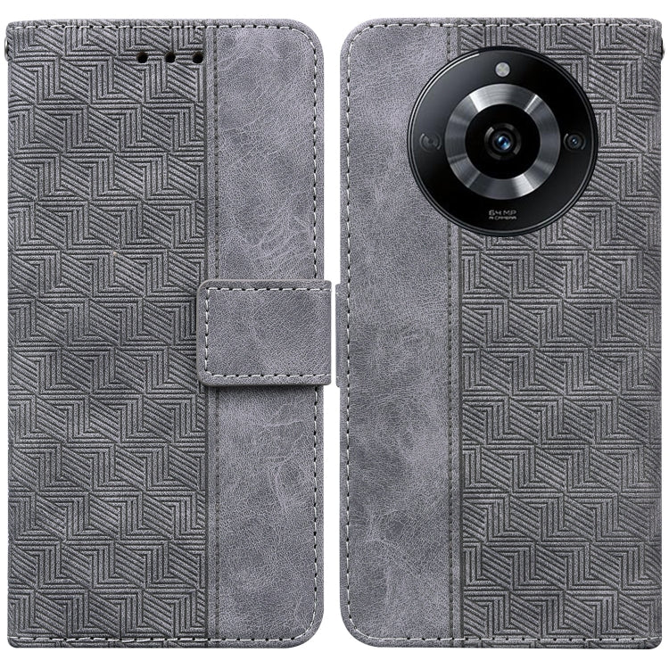 Geometric Embossed Leather Phone Case, For Realme 12+, For Realme 12 Pro+ Global, For Realme C67 4G Global, For Realme 11 4G Global, For Realme 11 5G/Narzo 60 India Version, For Realme 11 5G Global, For Realme 11 Pro / 11 Pro+ / Narzo 60 Pro           ...
