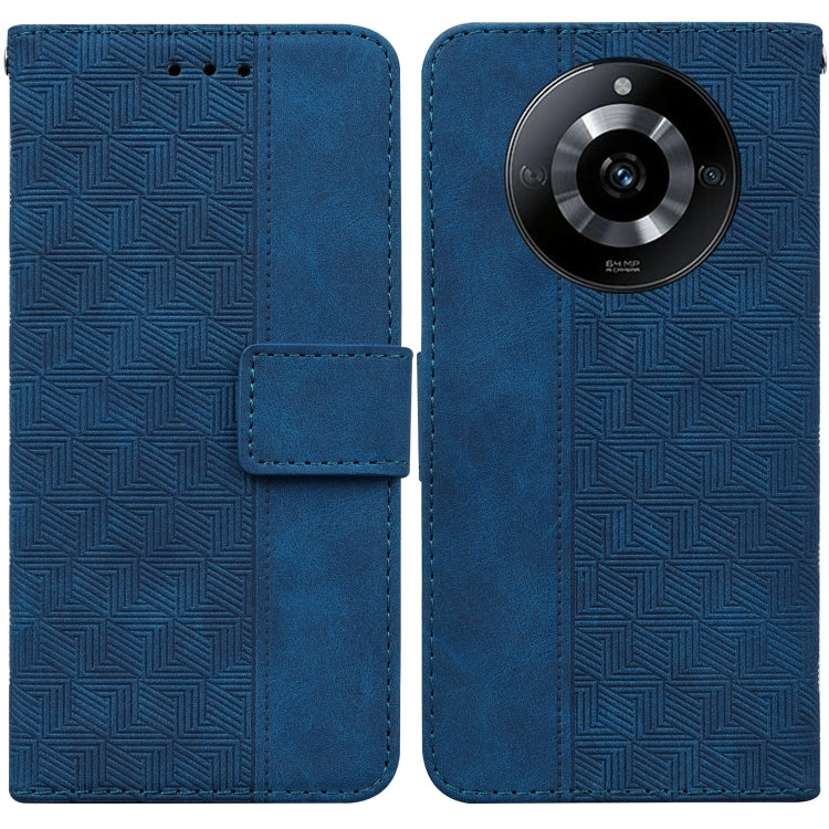 Geometric Embossed Leather Phone Case, For Realme 12+, For Realme 12 Pro+ Global, For Realme C67 4G Global, For Realme 11 4G Global, For Realme 11 5G/Narzo 60 India Version, For Realme 11 5G Global, For Realme 11 Pro / 11 Pro+ / Narzo 60 Pro           ...