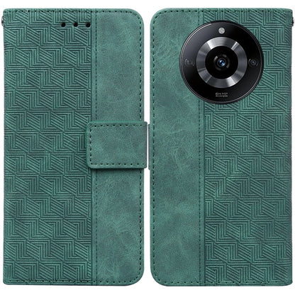 Geometric Embossed Leather Phone Case, For Realme 12+, For Realme 12 Pro+ Global, For Realme C67 4G Global, For Realme 11 4G Global, For Realme 11 5G/Narzo 60 India Version, For Realme 11 5G Global, For Realme 11 Pro / 11 Pro+ / Narzo 60 Pro           ...