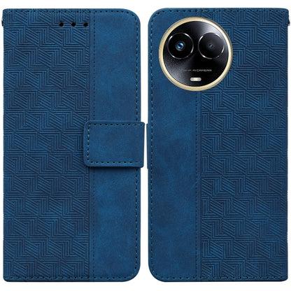 Geometric Embossed Leather Phone Case, For Realme 12+, For Realme 12 Pro+ Global, For Realme C67 4G Global, For Realme 11 4G Global, For Realme 11 5G/Narzo 60 India Version, For Realme 11 5G Global, For Realme 11 Pro / 11 Pro+ / Narzo 60 Pro           ...