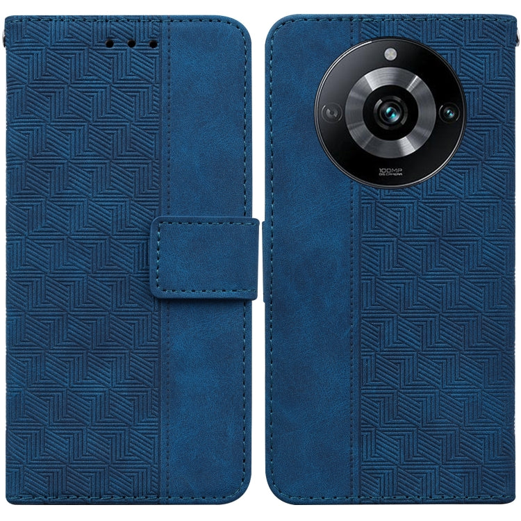Geometric Embossed Leather Phone Case, For Realme 12+, For Realme 12 Pro+ Global, For Realme C67 4G Global, For Realme 11 4G Global, For Realme 11 5G/Narzo 60 India Version, For Realme 11 5G Global, For Realme 11 Pro / 11 Pro+ / Narzo 60 Pro           ...