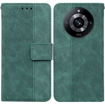 Geometric Embossed Leather Phone Case, For Realme 12+, For Realme 12 Pro+ Global, For Realme C67 4G Global, For Realme 11 4G Global, For Realme 11 5G/Narzo 60 India Version, For Realme 11 5G Global, For Realme 11 Pro / 11 Pro+ / Narzo 60 Pro           ...