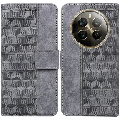 Geometric Embossed Leather Phone Case, For Realme 12+, For Realme 12 Pro+ Global, For Realme C67 4G Global, For Realme 11 4G Global, For Realme 11 5G/Narzo 60 India Version, For Realme 11 5G Global, For Realme 11 Pro / 11 Pro+ / Narzo 60 Pro           ...