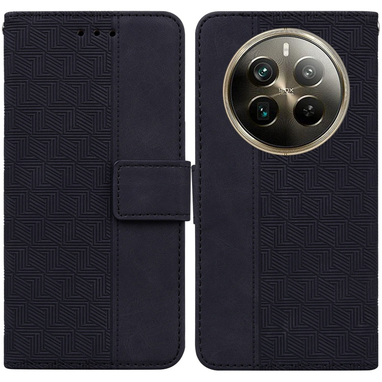 Geometric Embossed Leather Phone Case, For Realme 12+, For Realme 12 Pro+ Global, For Realme C67 4G Global, For Realme 11 4G Global, For Realme 11 5G/Narzo 60 India Version, For Realme 11 5G Global, For Realme 11 Pro / 11 Pro+ / Narzo 60 Pro           ...