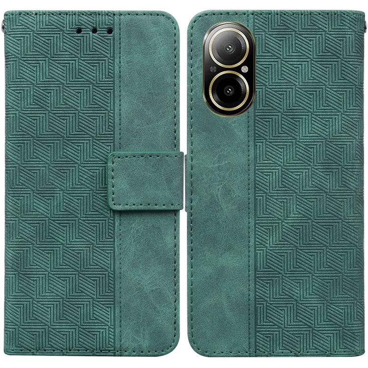 Geometric Embossed Leather Phone Case, For Realme 12+, For Realme 12 Pro+ Global, For Realme C67 4G Global, For Realme 11 4G Global, For Realme 11 5G/Narzo 60 India Version, For Realme 11 5G Global, For Realme 11 Pro / 11 Pro+ / Narzo 60 Pro           ...