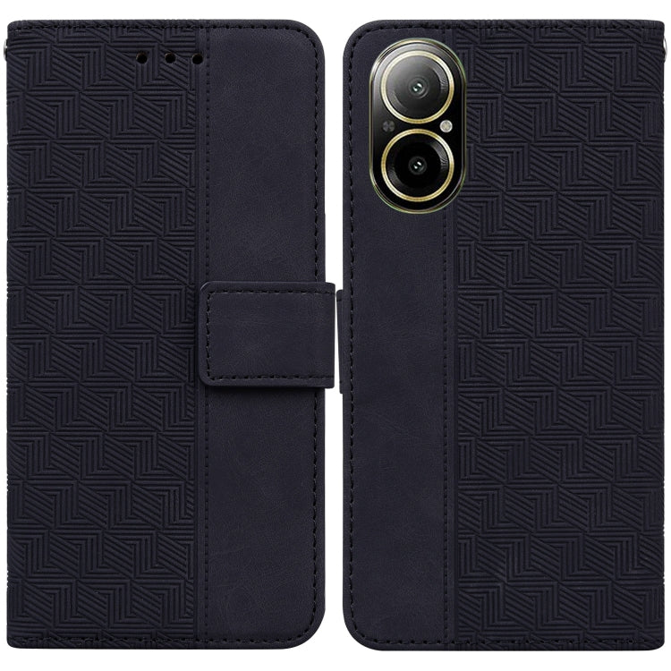 Geometric Embossed Leather Phone Case, For Realme 12+, For Realme 12 Pro+ Global, For Realme C67 4G Global, For Realme 11 4G Global, For Realme 11 5G/Narzo 60 India Version, For Realme 11 5G Global, For Realme 11 Pro / 11 Pro+ / Narzo 60 Pro           ...