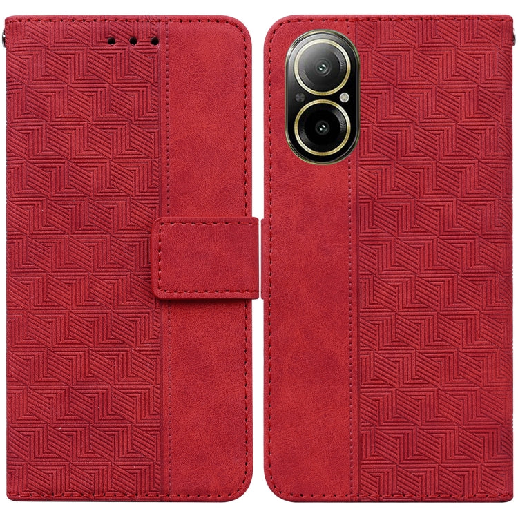 Geometric Embossed Leather Phone Case, For Realme 12+, For Realme 12 Pro+ Global, For Realme C67 4G Global, For Realme 11 4G Global, For Realme 11 5G/Narzo 60 India Version, For Realme 11 5G Global, For Realme 11 Pro / 11 Pro+ / Narzo 60 Pro           ...