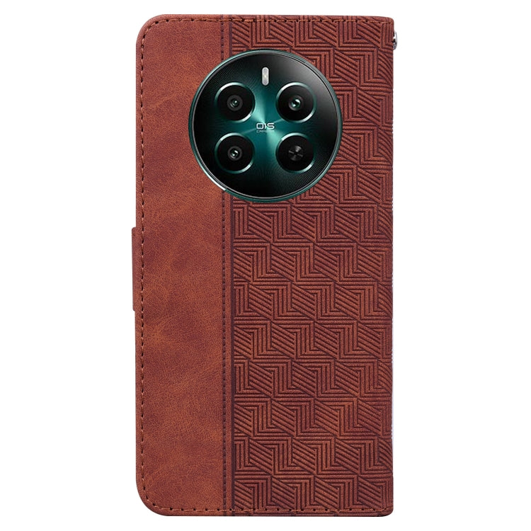 Geometric Embossed Leather Phone Case, For Realme 12+, For Realme 12 Pro+ Global, For Realme C67 4G Global, For Realme 11 4G Global, For Realme 11 5G/Narzo 60 India Version, For Realme 11 5G Global, For Realme 11 Pro / 11 Pro+ / Narzo 60 Pro           ...