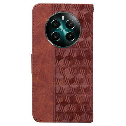 Geometric Embossed Leather Phone Case, For Realme 12+, For Realme 12 Pro+ Global, For Realme C67 4G Global, For Realme 11 4G Global, For Realme 11 5G/Narzo 60 India Version, For Realme 11 5G Global, For Realme 11 Pro / 11 Pro+ / Narzo 60 Pro           ...