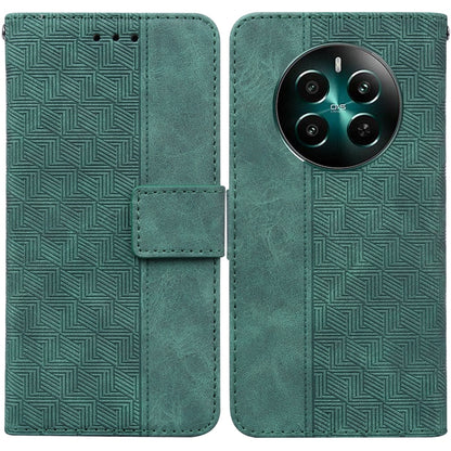 Geometric Embossed Leather Phone Case, For Realme 12+, For Realme 12 Pro+ Global, For Realme C67 4G Global, For Realme 11 4G Global, For Realme 11 5G/Narzo 60 India Version, For Realme 11 5G Global, For Realme 11 Pro / 11 Pro+ / Narzo 60 Pro           ...