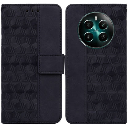 Geometric Embossed Leather Phone Case, For Realme 12+, For Realme 12 Pro+ Global, For Realme C67 4G Global, For Realme 11 4G Global, For Realme 11 5G/Narzo 60 India Version, For Realme 11 5G Global, For Realme 11 Pro / 11 Pro+ / Narzo 60 Pro           ...